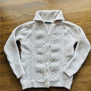 NEW Brandy Melville gray Button-Up Cardigan sweater Wool